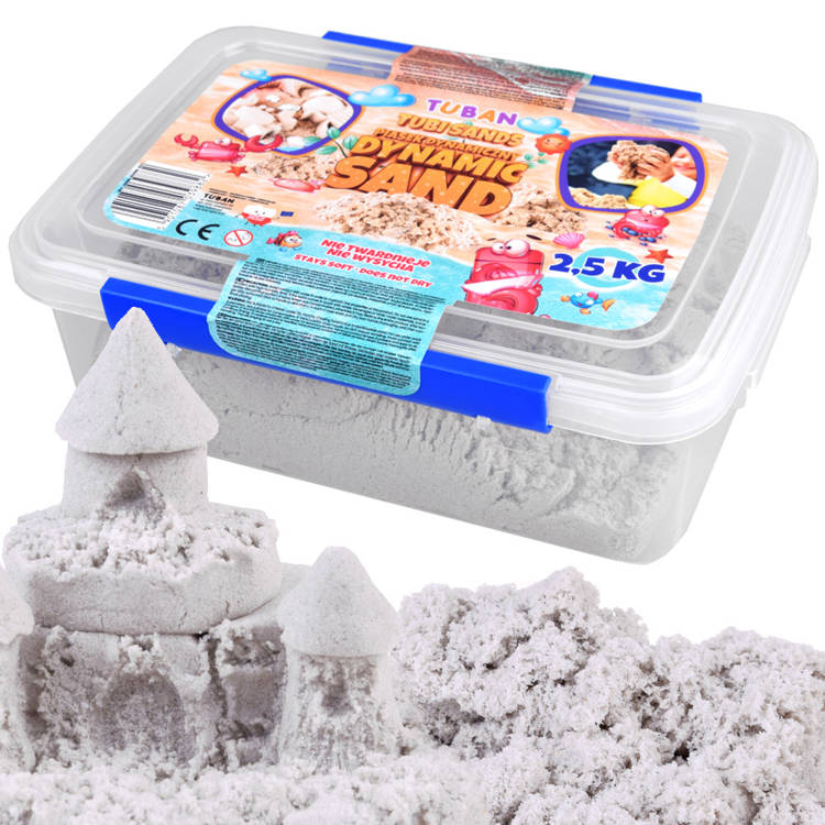 mamido TUBAN dynamický prírodný piesok 2,5kg balenie