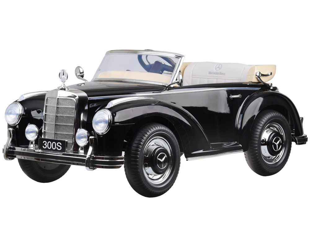 mamido Elektrické autíčko Mercedes-Benz 300S lakované čierne