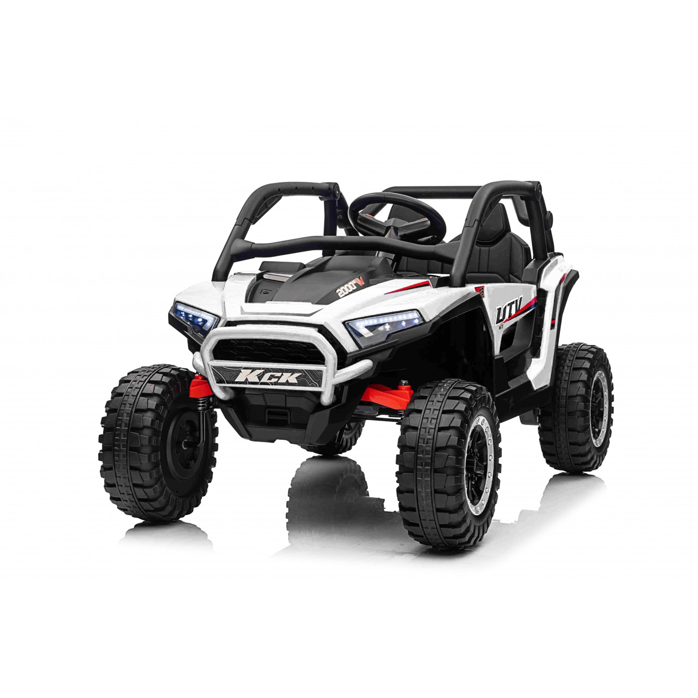 mamido Elektrické autíčko Buggy KCK 4x4 24V biele