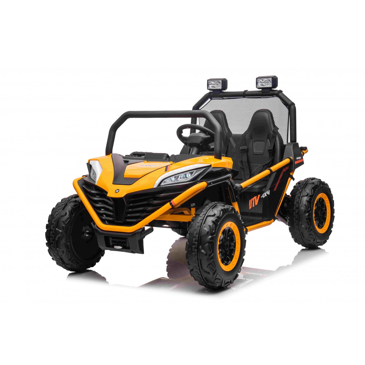Elektrické autíčko Buggy FASTER 24V žlté