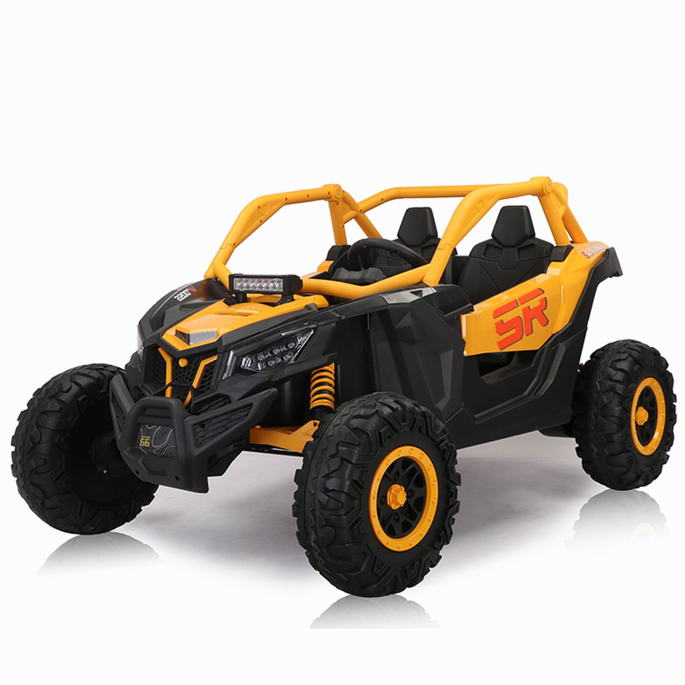 Elektrické autíčko Buggy SR SUPER 66 4x4 24V žlté