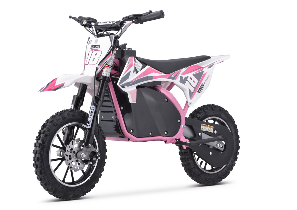 mamido Elektrická motorka Cross Trail King 800W 36V ružová