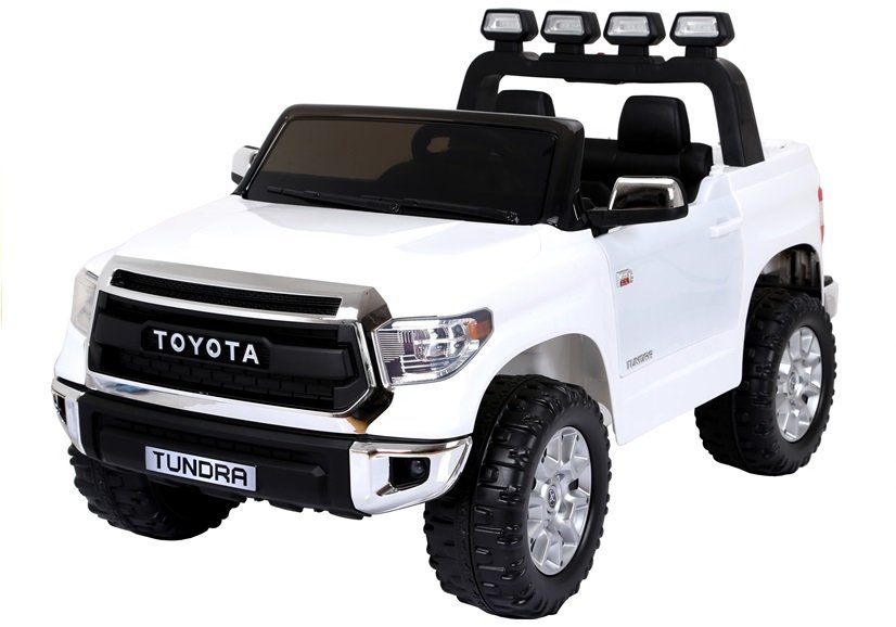 Elektrické autíčko Toyota Tundra bielej