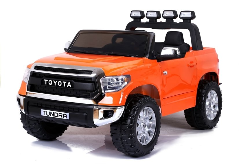 Elektrické autíčko Toyota Tundra oranžové