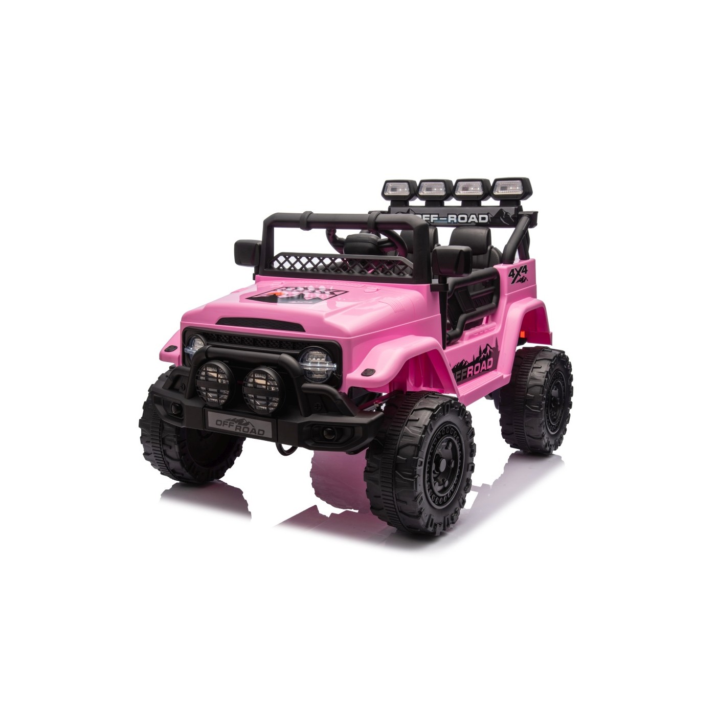 Elektrické autíčko Off-Road Climber 4x4 ružové
