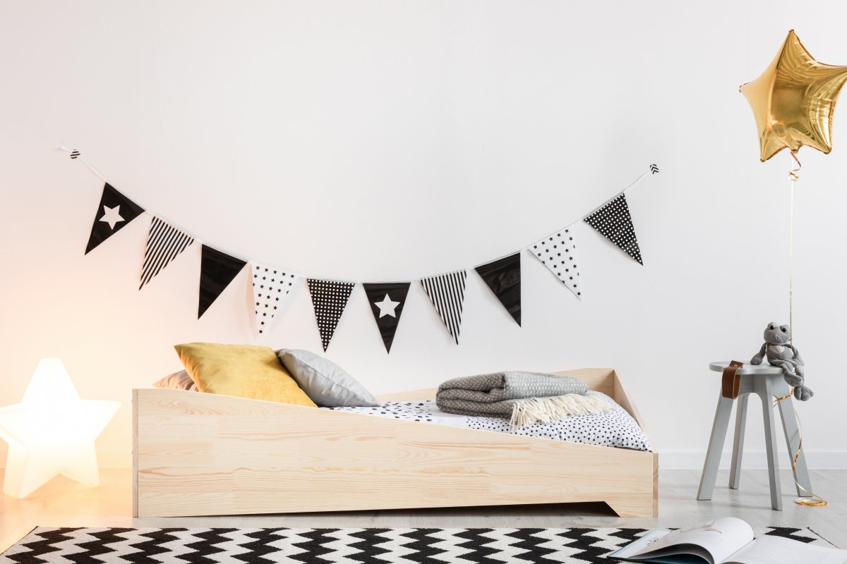 ADEKO ADEKO BOX 7 Drevená detská posteľ Rozměry: 90 x 140 cm