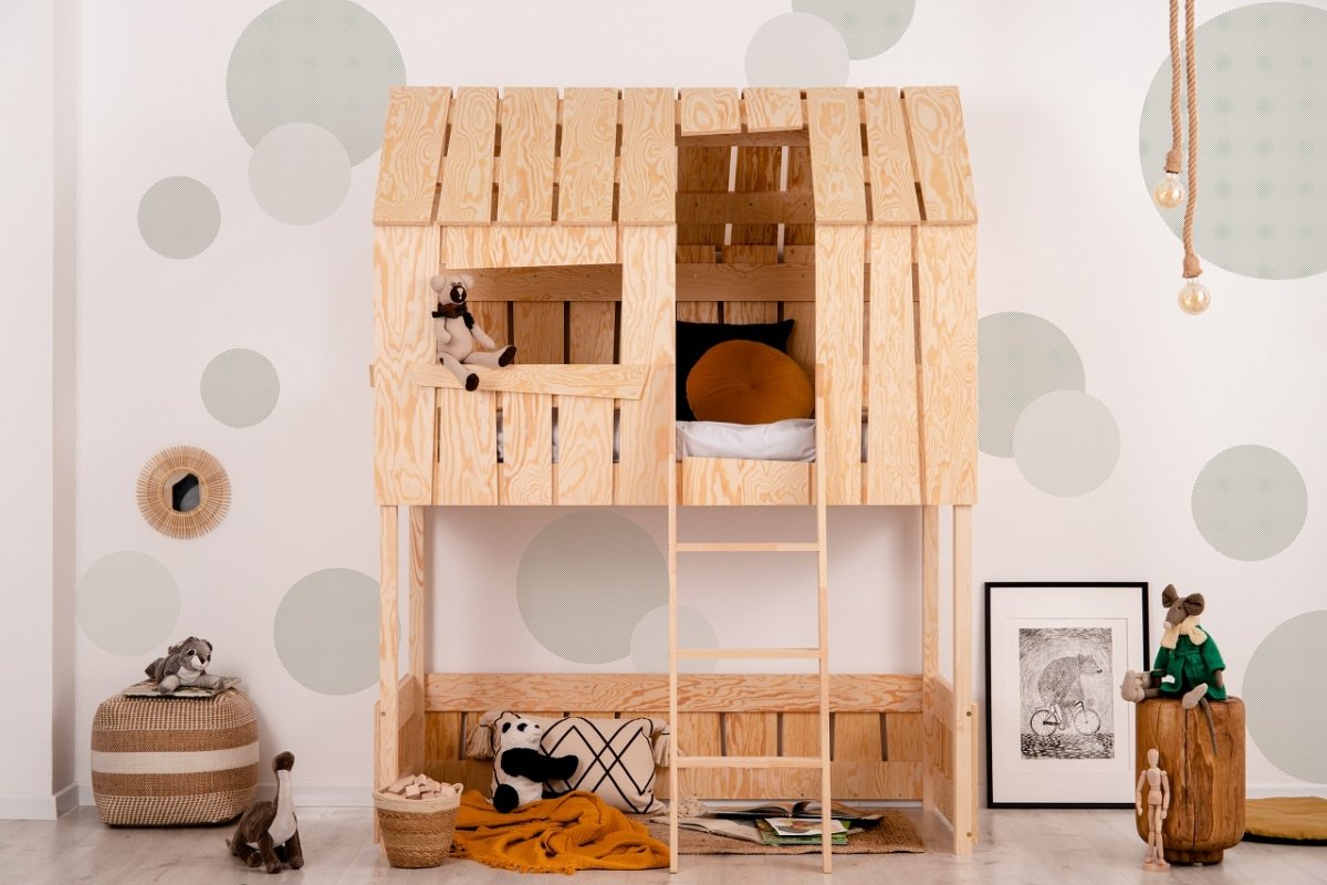 ADEKO PAT A Poschodová posteľ chata ADEKO Rozměry: 80 x 190 cm