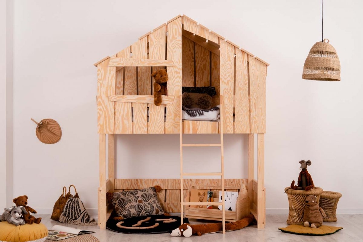 ADEKO TED A Poschodová posteľ chata ADEKO Rozměry: 70 x 160 cm