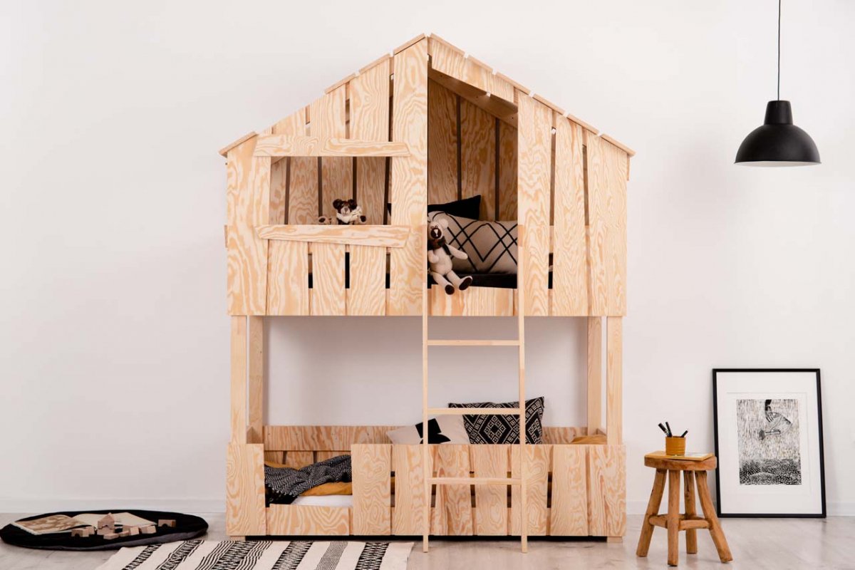 ADEKO TED Drevená palanda chata ADEKO Rozměry: 70 x 160 cm