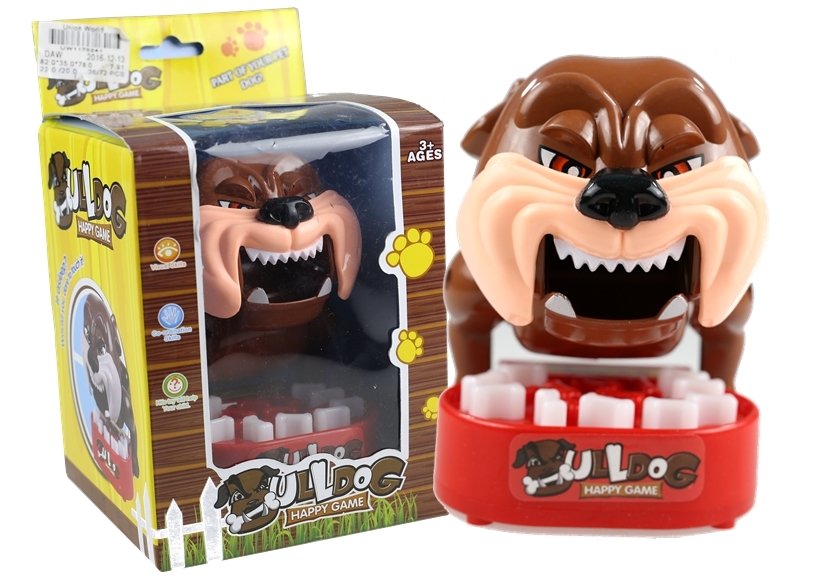 Arkádová hra hryzací buldog