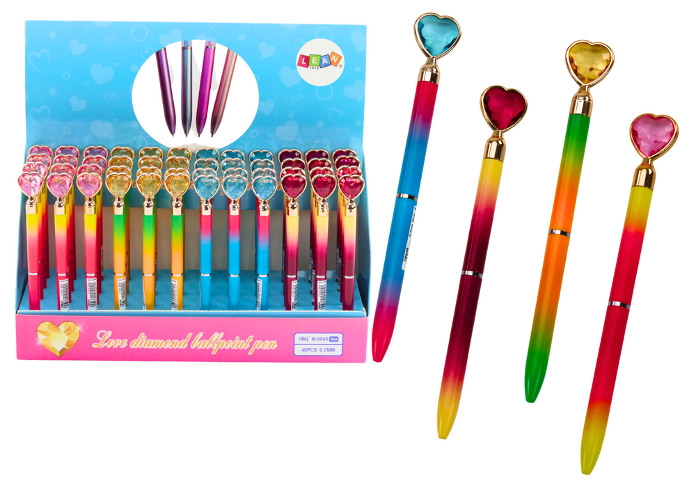 mamido Prepiska so srdiečkom modrý atrament 0,7 mm mix