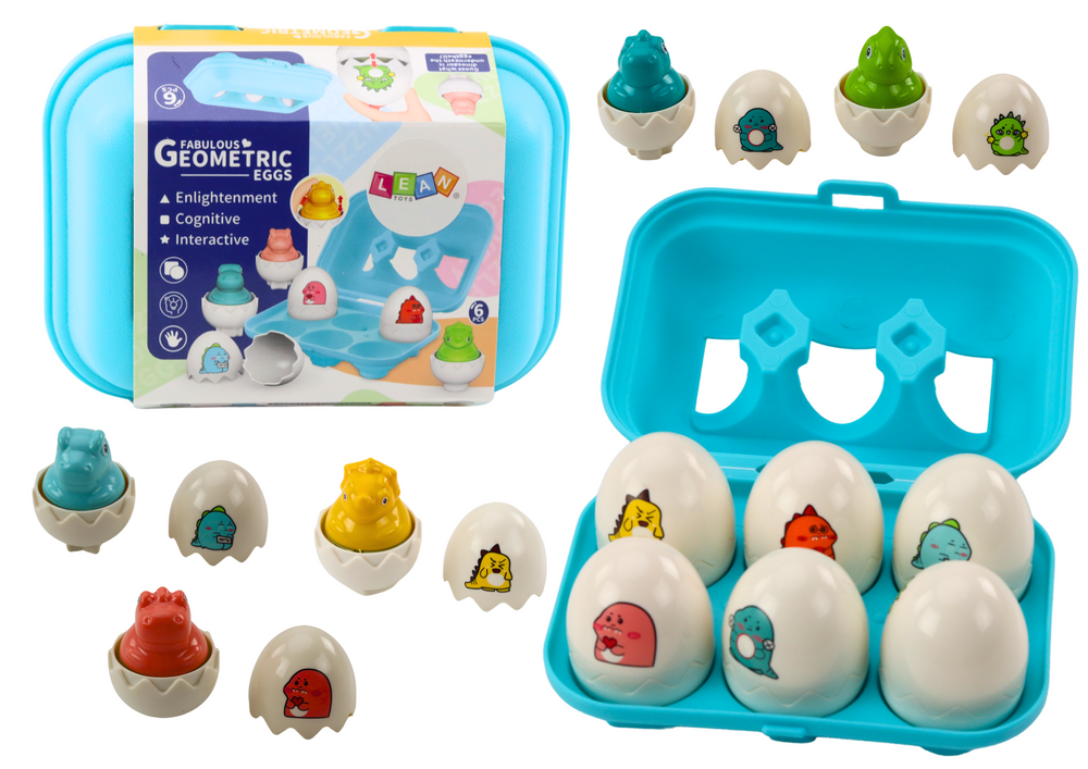 mamido Geometrické dinosaurie vajíčka