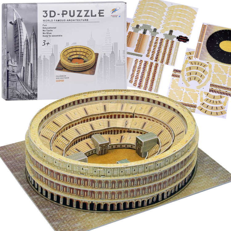 mamido 3D puzzle Rímske Koloseum 84 dielikov