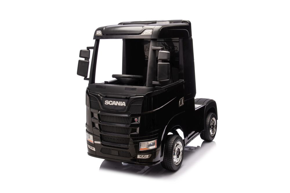 Elektrické autíčko Scania 500R 4x4 lakované čierne