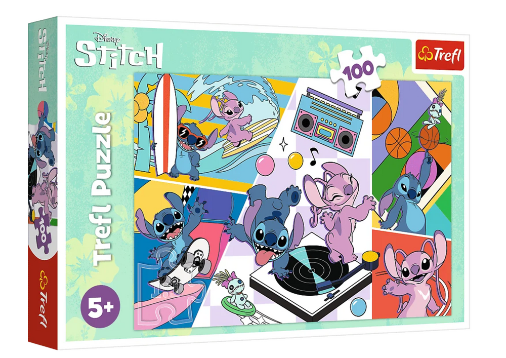 Puzzle Lilo a Stitch spomienky 100 dielikov Trefl