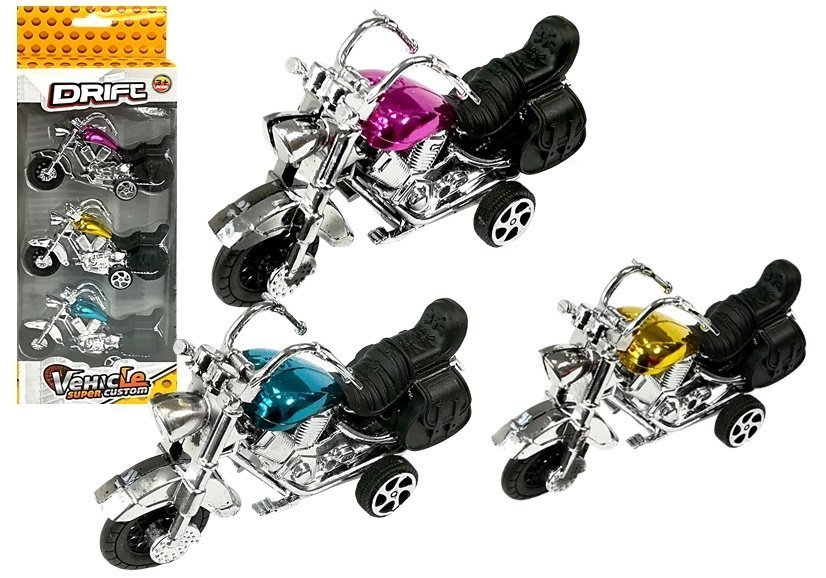 mamido Súprava 3 motocyklov s trecím pohonom