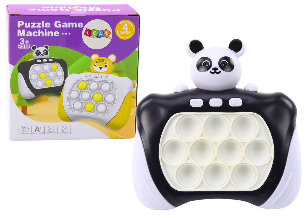 mamido Elektronická zručnostná hra Pop-It konzola Panda