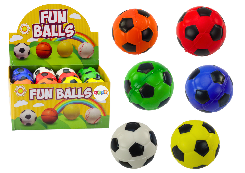 mamido Malá mäkká penová loptička Football 5,5 cm