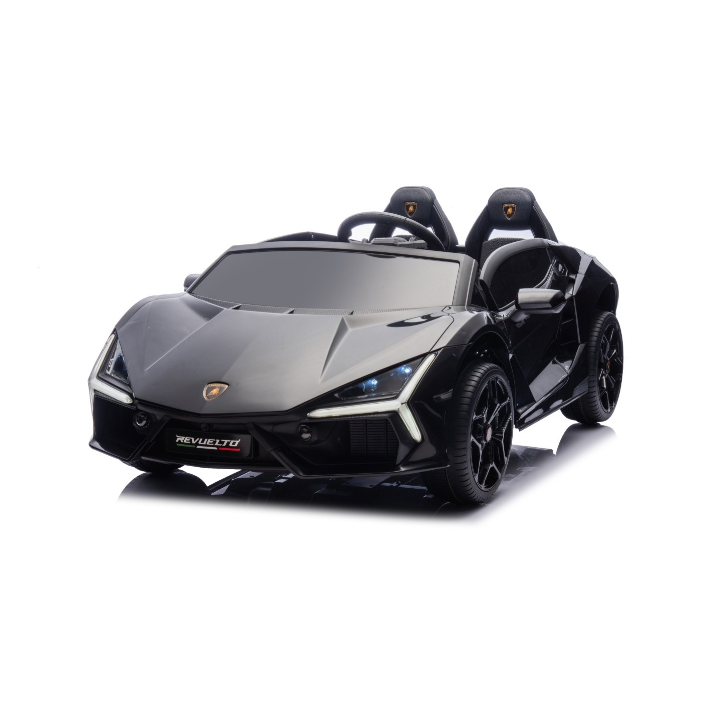 Detské elektrické auto Lamborghini Revuelto XL STRONG čierne