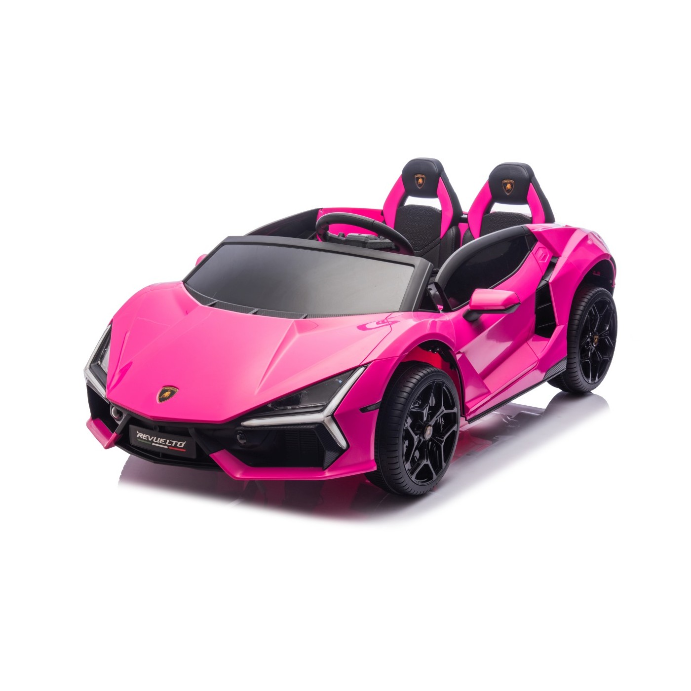 Detské elektrické auto Lamborghini Revuelto XL STRONG ružové