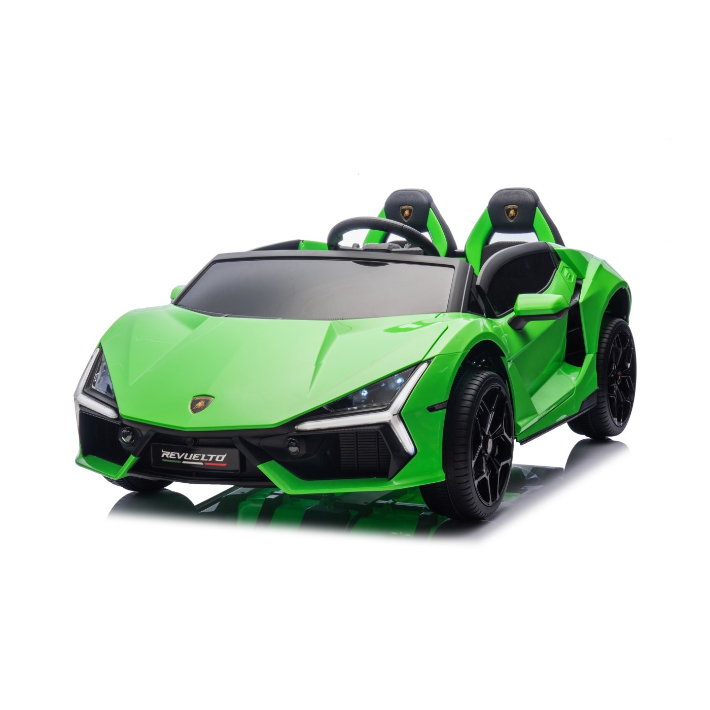 Detské elektrické auto Lamborghini Revuelto XL STRONG zelené