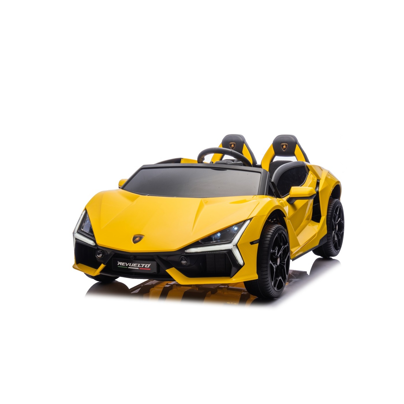 Detské elektrické auto Lamborghini Revuelto XL STRONG žlté