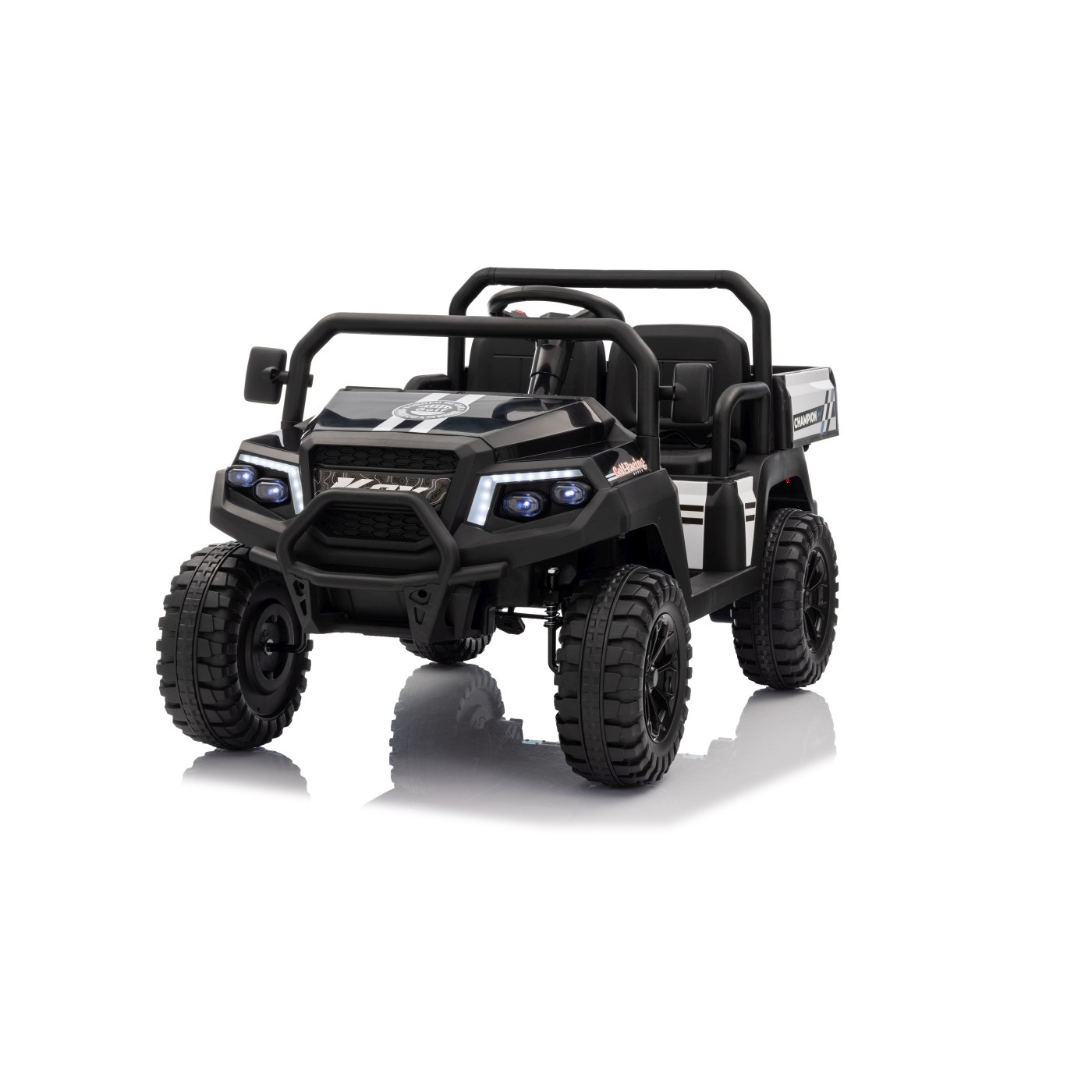 Detské elektrické autíčko Pick-Up Champion 24V čierne