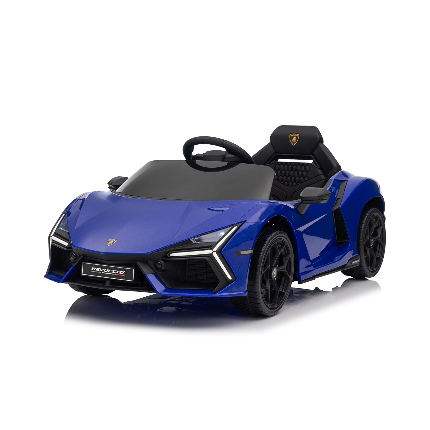 Detské elektrické autíčko Lamborghini Revuelto modré