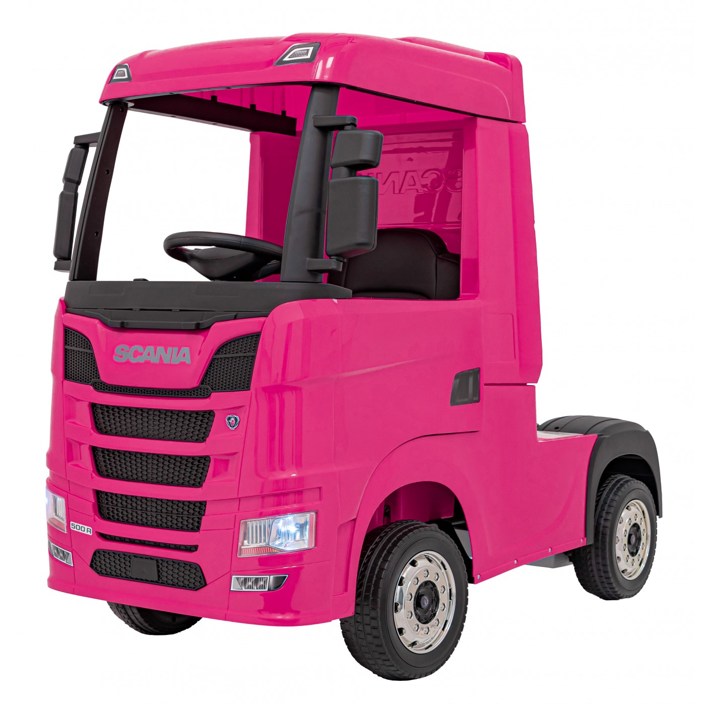 mamido Elektrický kamión Scania R-SÉRIA 4x4 ružový