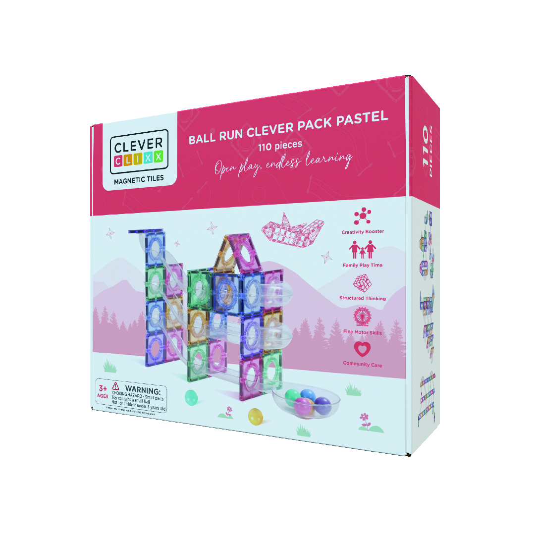 Cleverclixx - Guličková Dráha Ball Run Pastel 110
