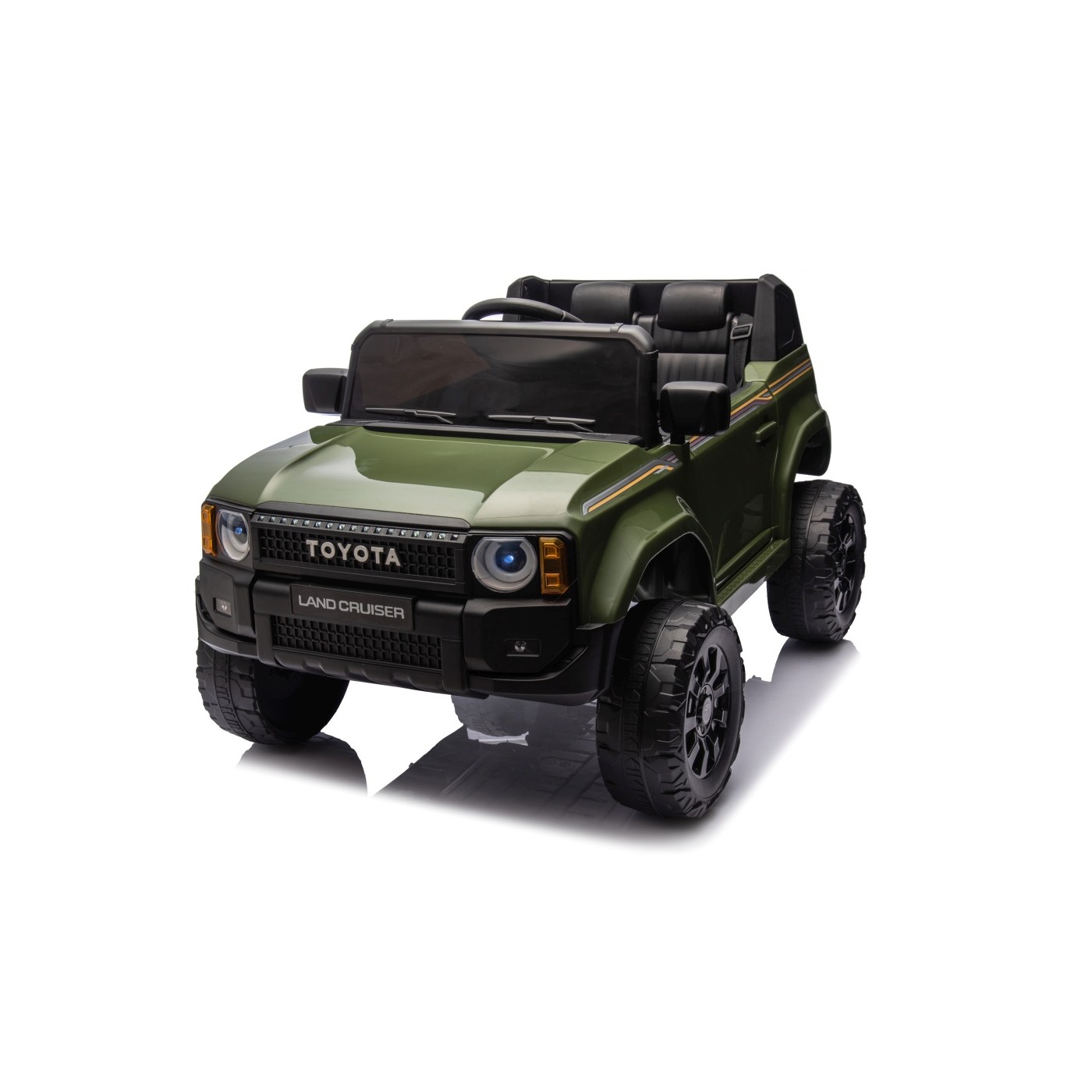 mamido Elektrické autíčko Toyota Land Cruiser PRADO zelené