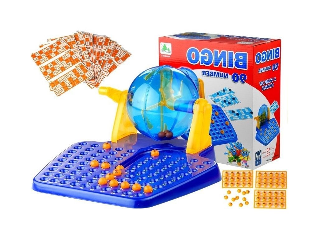 mamido Hra Bingo Lotto žrebovací stroj