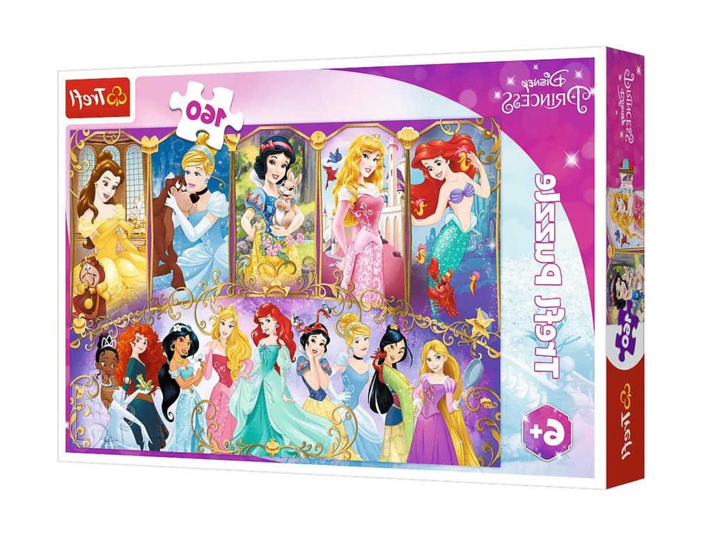 mamido Puzzle Princeznovské portréty 160 dielikov Trefl 15407