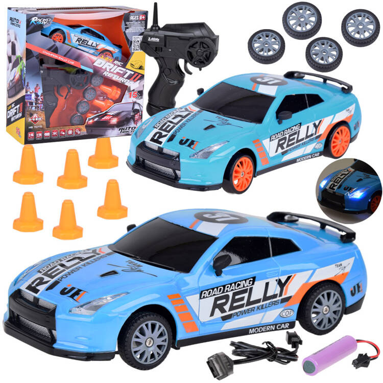 mamido Diaľkovo ovládané auto na drift RC drift pilot kužele RC0697