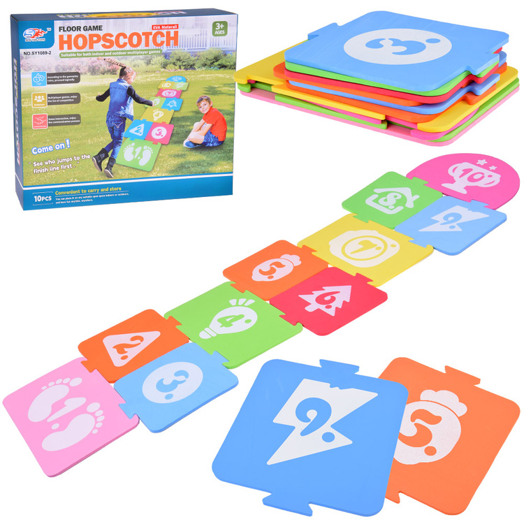 mamido Dynamická pohybová hra SKÁKACÍ PANÁK - penové puzzle ZA5610