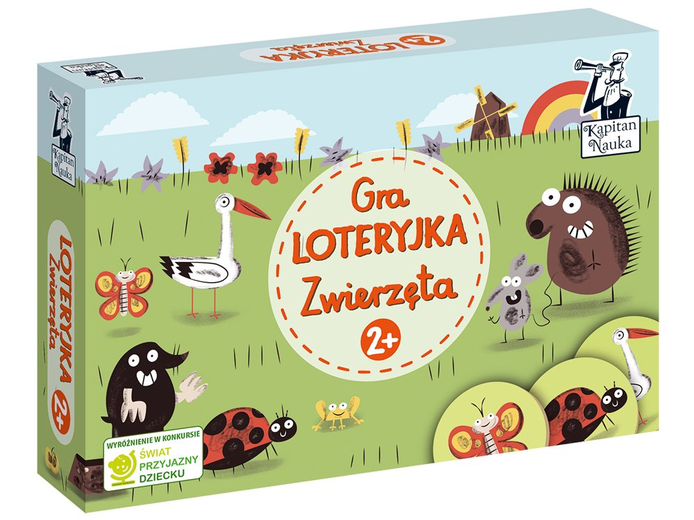 mamido Kapitan Náuka Hra Lotéria Zvieratá 2+ GR0472