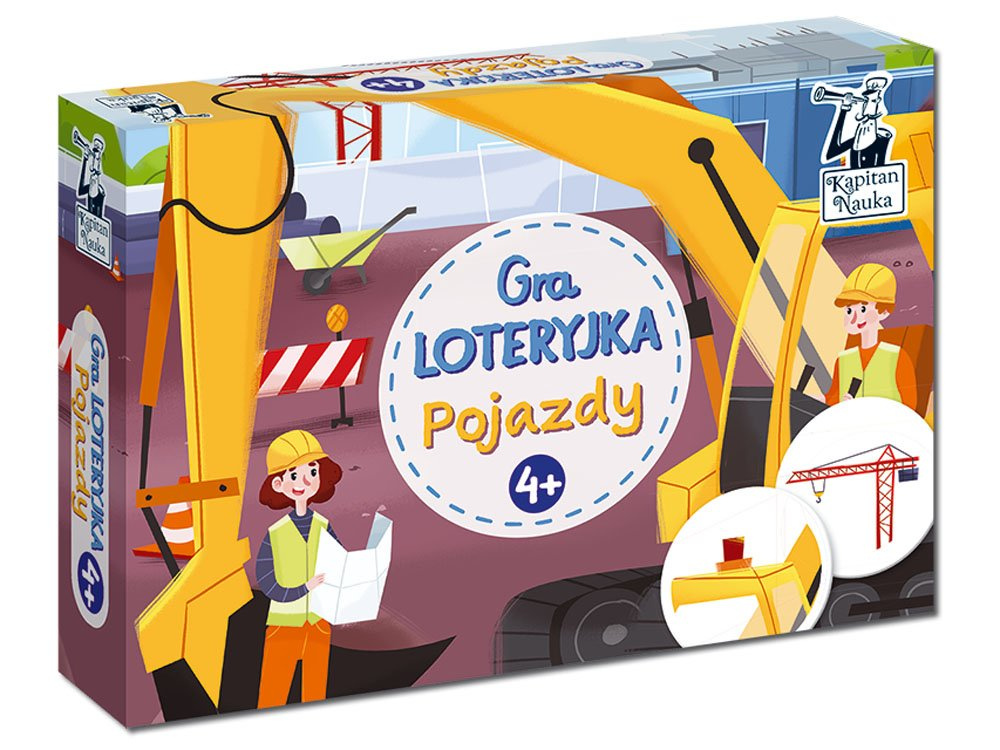mamido Kapitan Náuka Hra Loterka Vozidlá 4+ GR0520