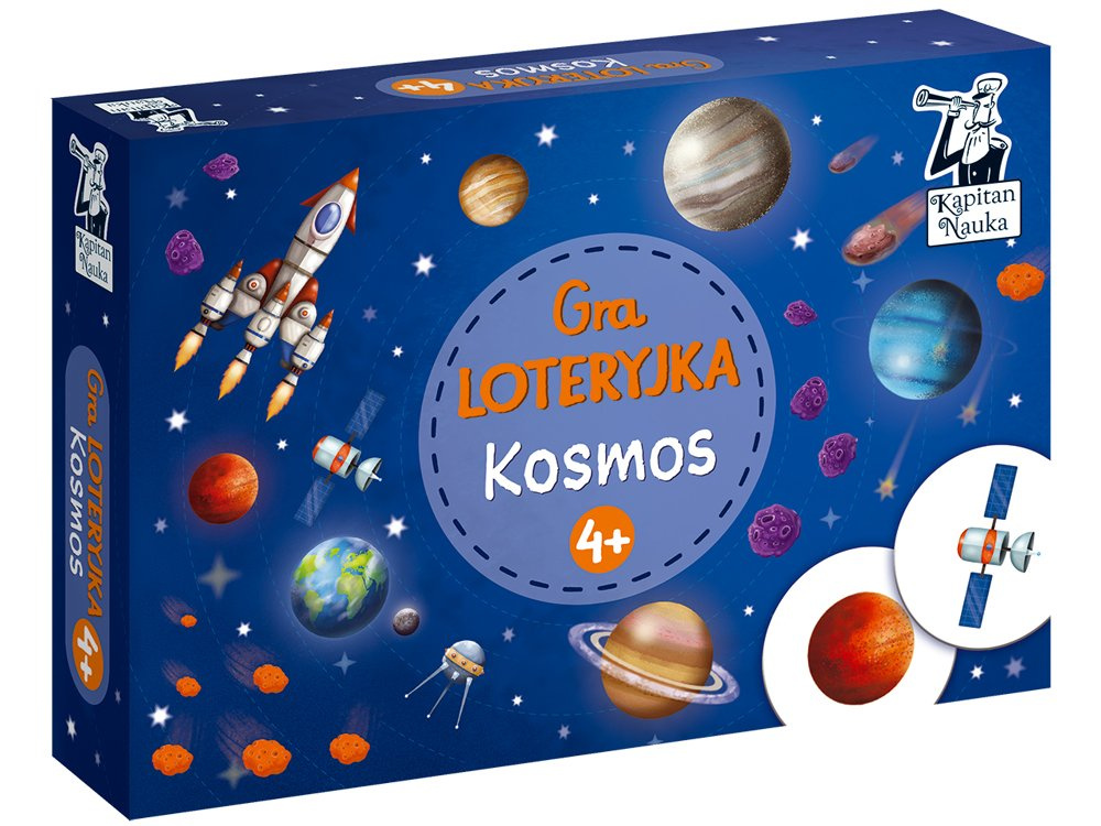 mamido Kapitan Náuka Hra Loteryjka Vesmír 4+ GR0469