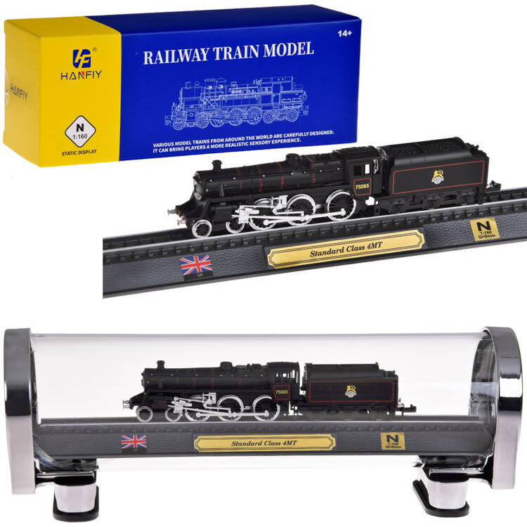 mamido Lokomotíva elegantný zberateľský model Standard Class 4MT 1:160 RC0650
