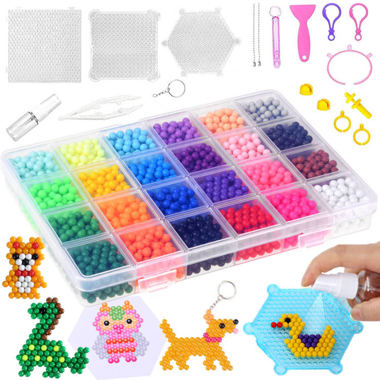 mamido Magické vodné korálky 24 farieb Diy Magic kreatívna sada ZA4386