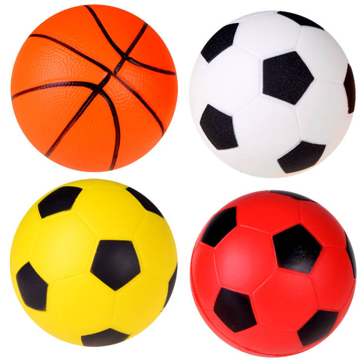mamido Penové loptičky súprava 4 ks 10 cm na futbal SP0705