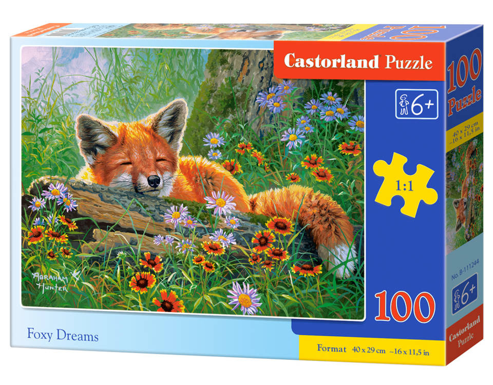 mamido Puzzle 100 dielikov Foxy Dreams
