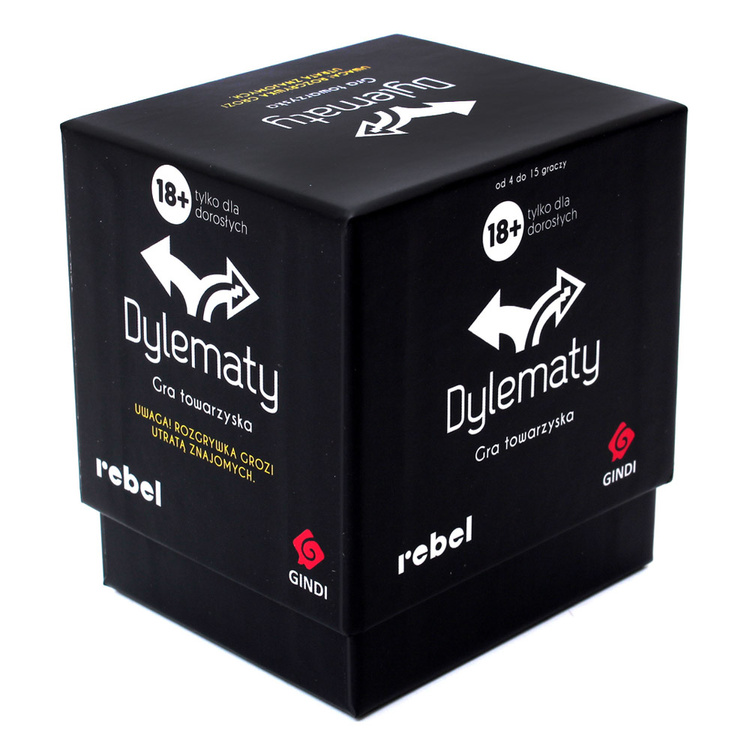 mamido Rebel Spoločenská hra Dilemy – nekompromisná párty hra pre dospelých GR0755