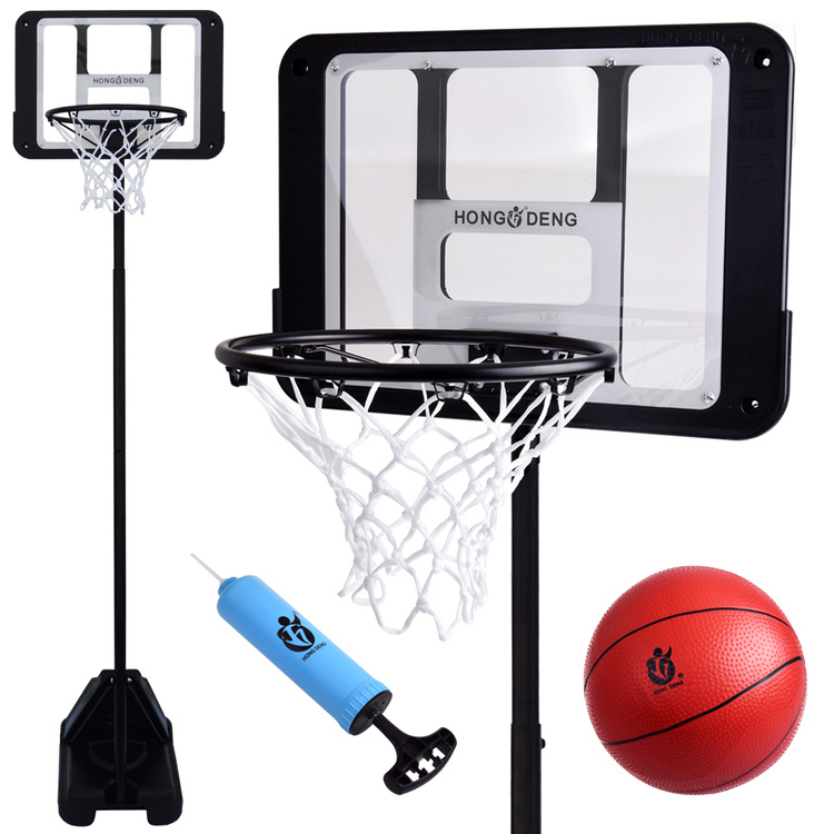 mamido Stojanová basketbalová doska s košom, nastaviteľná 2,7 m, lopta SP0818