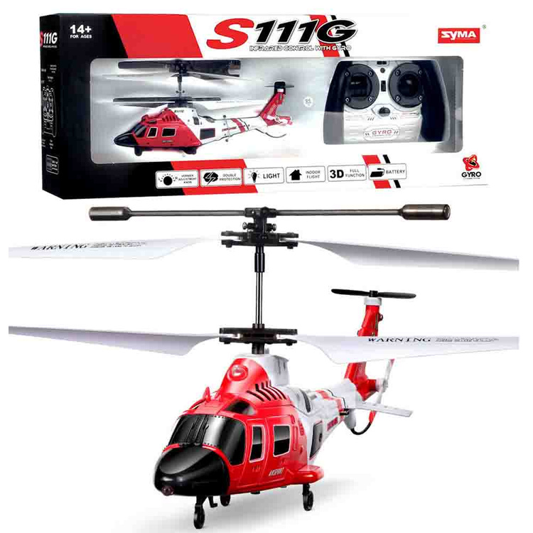 Vrtuľník Syma S111G diaľkovo ovládaný hračka na diaľkové ovládanie RC0541