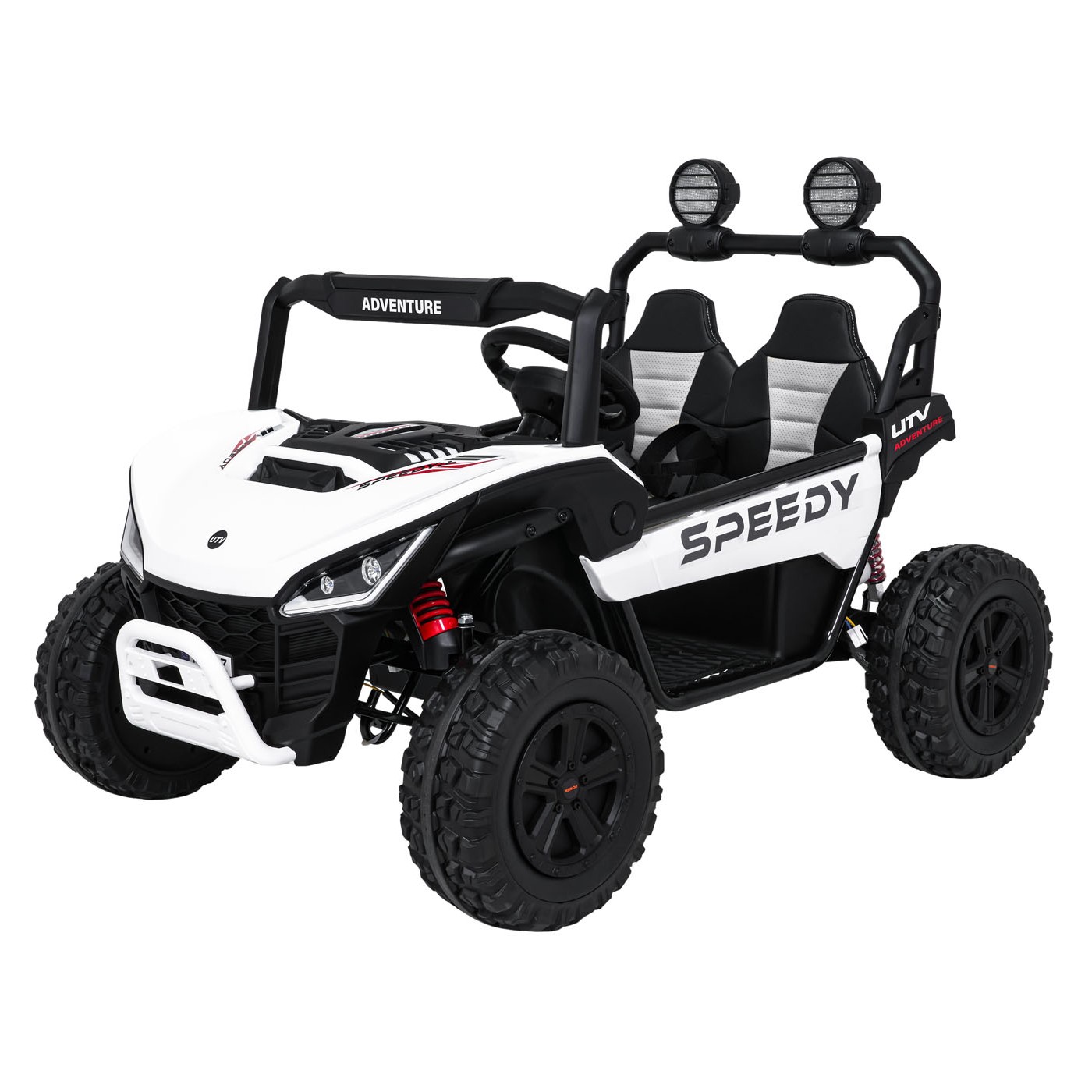 Detské elektrické autíčko Buggy SPEEDY 4x200W 24V biele