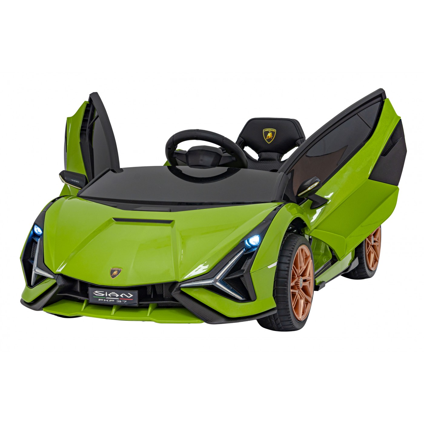Elektrické autíčko Lamborghini Sian 4x4 zelené