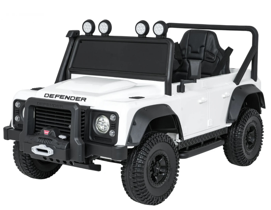 mamido Detské elektrické autíčko Land Rover Defender 110 SVX Concept biele