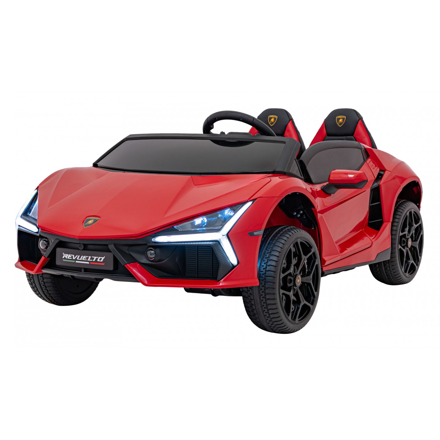 Detské elektrické autíčko Lamborghini Revuelto XL 24V 4x200W červené
