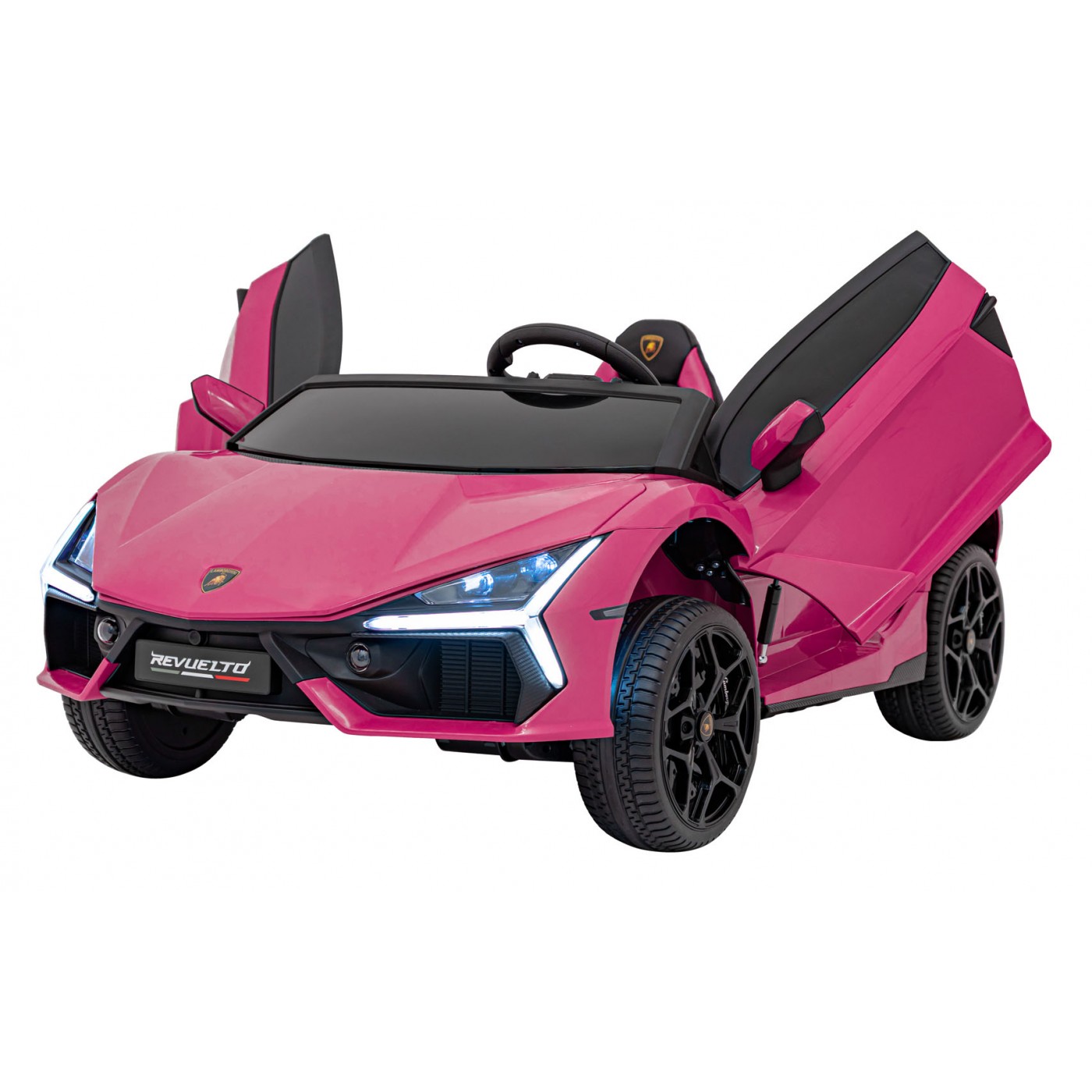 Detské elektrické autíčko Lamborghini Revuelto XL 24V 4x200W ružové